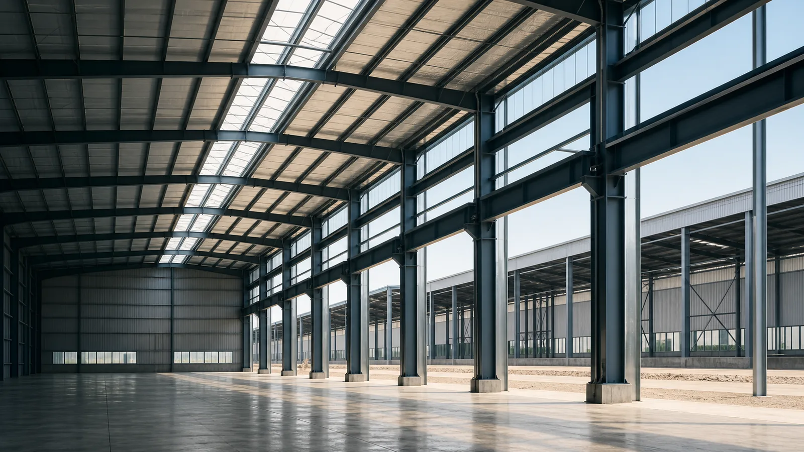 Export steel structure frame used as a YYN sourcing reference