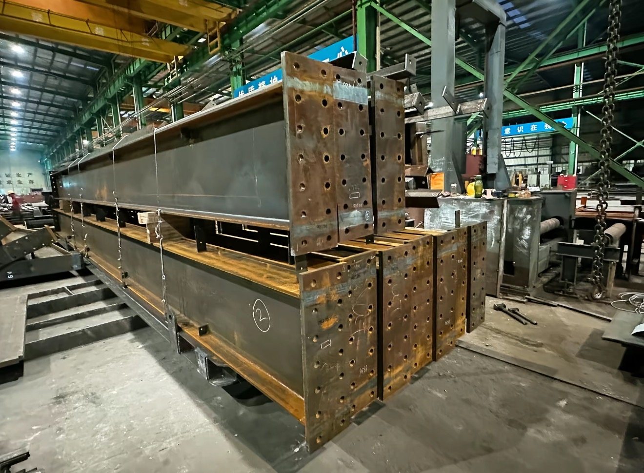 Heavy steel frame fabrication reference