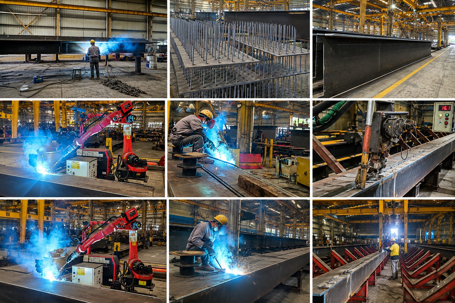 Steel welding and fabrication activity reference